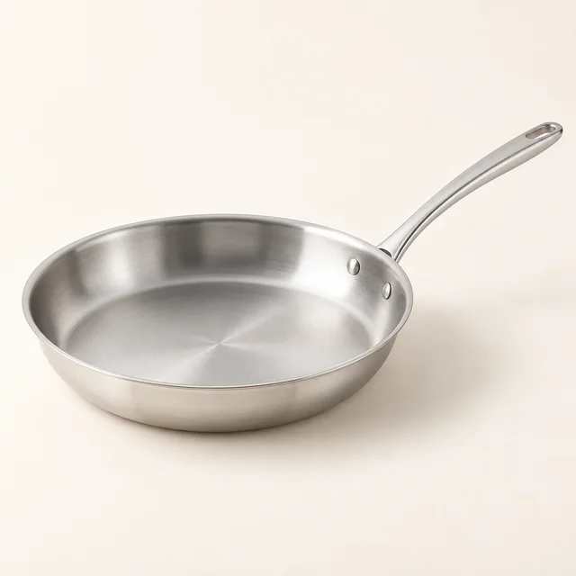 Eigene Illustration: WMF Profi Edelstahlpfanne 28 cm, unbeschichtet