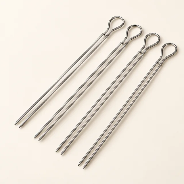 Eigene Illustration: Rösle Grillspieße, vier Doppelspieße 33 cm
