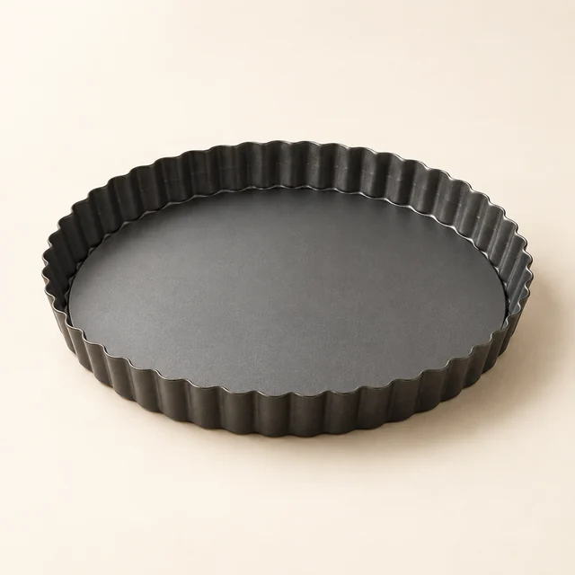 Eigene Illustration: Runde Tarteform mit gewelltem Rand